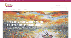Desktop Screenshot of creativamiddleeast.com